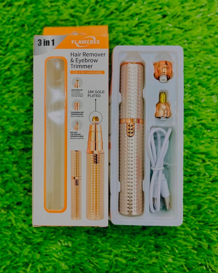 USB Rechargeable 3 in 1 Hair remover for Women