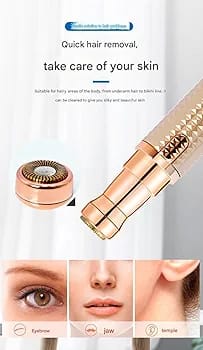 USB Rechargeable 3 in 1 Hair remover for Women